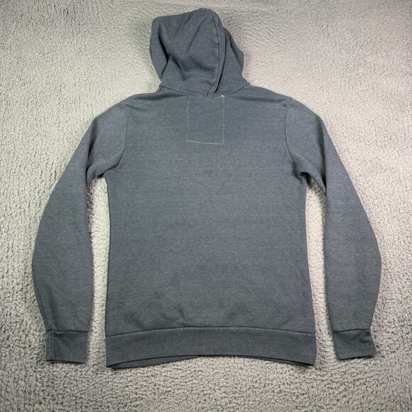 Aviator Nation Hoodie Womens M Gray Full Zip 5 Stripe Rainbow Made In USA - Picture 8 of 12